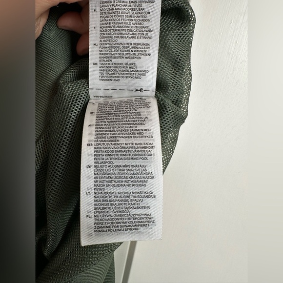 Adidas Dark Green Velour Jacket with White Stripes - Picture 7 of 7